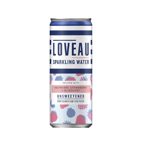 Berry fruit sparkling  water