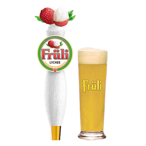 Fruli Lychee draught Beer will be listed in china in Oct 2018
